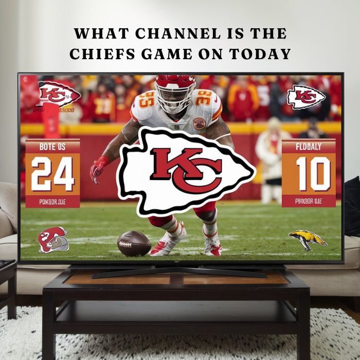 Kansas City Chiefs game broadcast channel on TV today