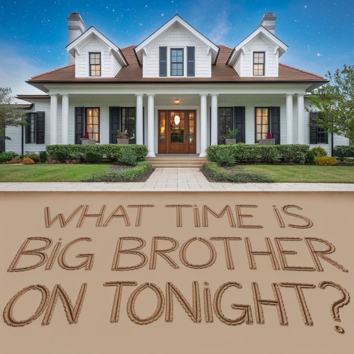 Big Brother reality show air time and episode schedule tonight